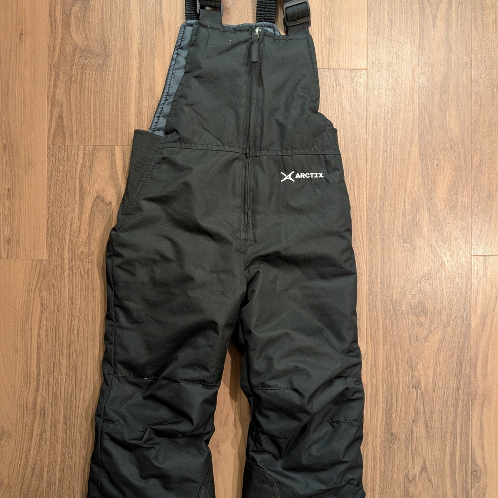Arctix Kids Black Snow Bib Overalls